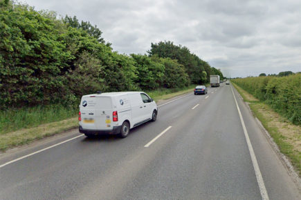 Two people hurt after head-on crash between car and lorry in York