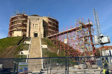 English Heritage members get early chance to see new-look Clifford’s Tower