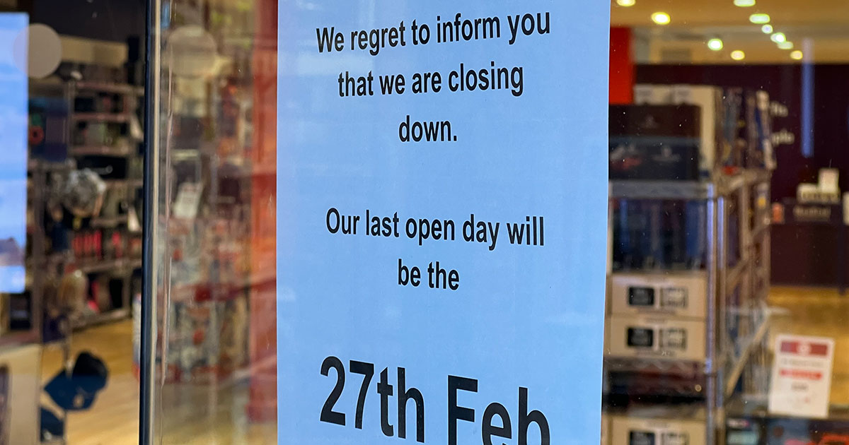 York city centre shop to close after trading for only five months