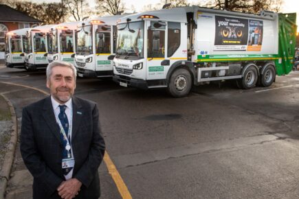 Refuse Trucks with the ‘Discover Hambleton’ message take to the roads