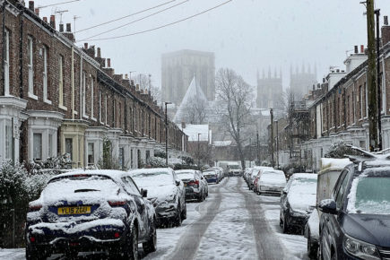 Updated: Weather warning for snow and ice covers York and North Yorkshire