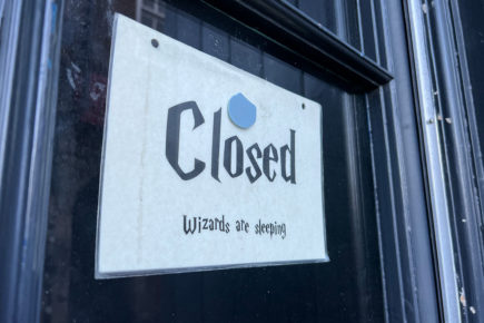 Closed: The last of the ‘outsider’ Harry Potter shops quits Shambles