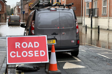 These are the roads still closed by floodwater