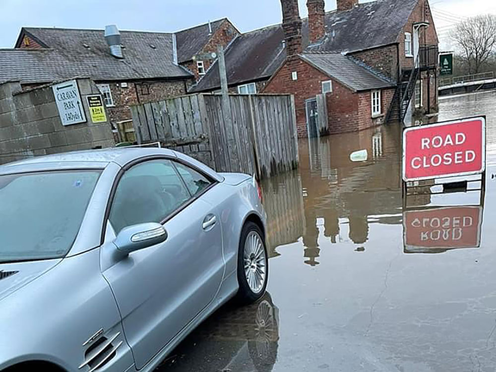 ‘Utter devastation!’ York pub inundated by the floodwaters – after ‘shocking’ two years
