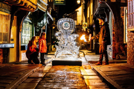 The first sculpture for York Ice Trail has been revealed
