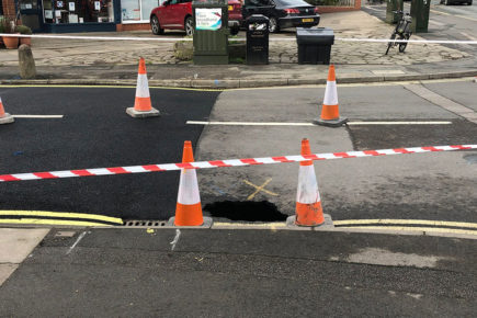 Sink hole latest: Street could stay closed for more than a week