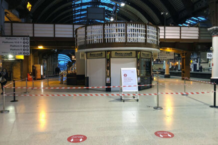 Part of York Station cordoned off after glass falls from the roof