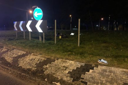 Police hit out at drivers who ignored road closed signs after an accident in York
