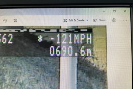 Driver caught doing 121mph on the A1 (M)