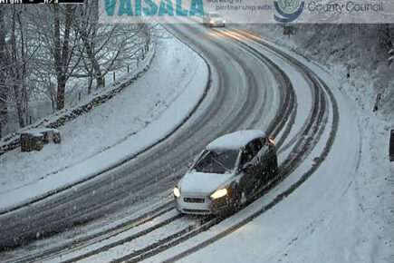 Pictures: Snow and ice causing difficult travel conditions in parts of North Yorkshire