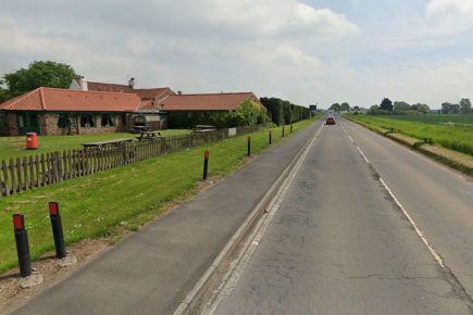VW van drives off after crash in York