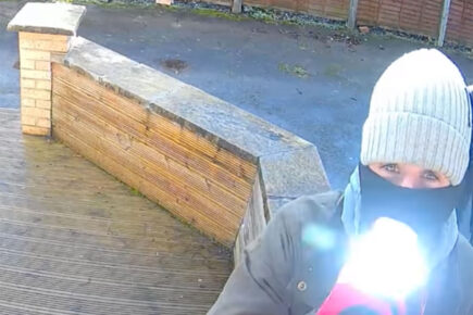 Watch: Shock video shows masked burglars casing out homes in York