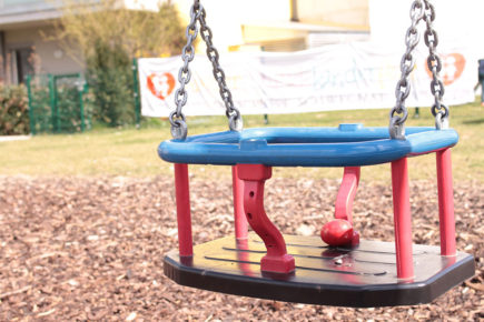 Teenage girl freed from toddler swing in York play park