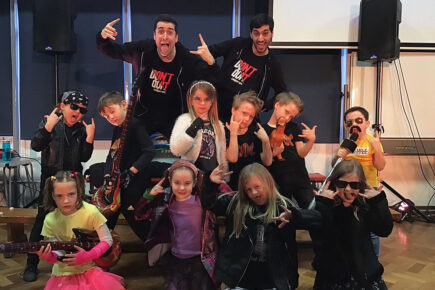 Watch: York school pupils become rock stars for a day