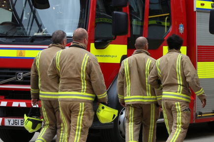 Emergency services called to a head injury