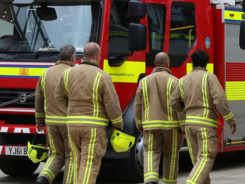 Emergency services called to a head injury
