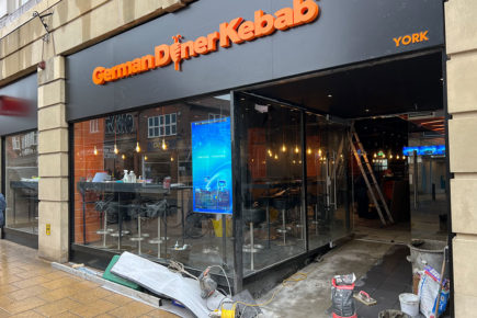 New doner kebab fast food shop prepares to open in York