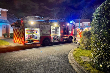 Fire crews tackle blaze at York house
