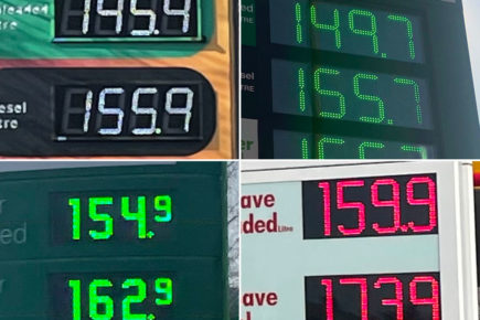 Updated: York petrol watch: Prices skyrocket, but there’s a 14p a litre difference depending on the garage