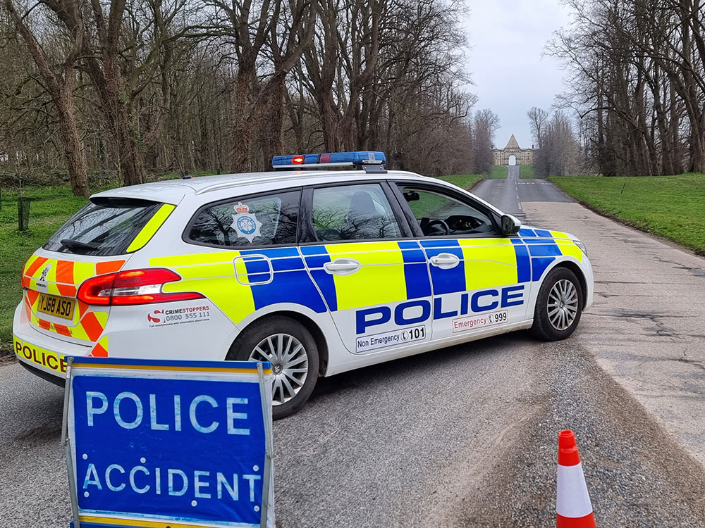 Three injured in crash near Castle Howard
