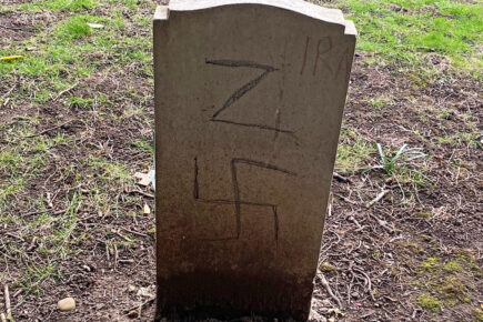 Shock as Nazi imagery scrawled on gravestones in North Yorkshire cemetery