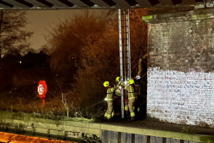 Updated: Emergency crews rescue woman from York bridge