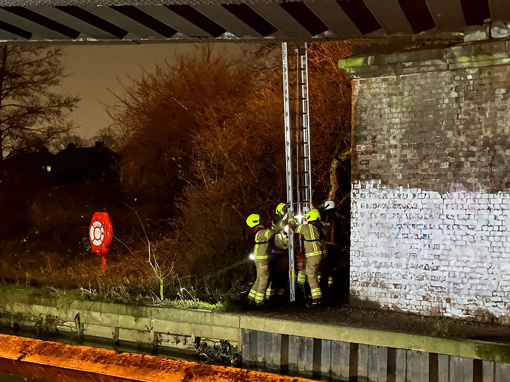 Updated: Emergency crews rescue woman from York bridge