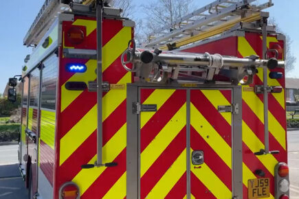 Youths start fire in York