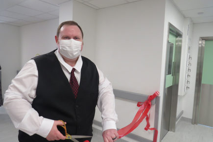 York Hospital’s new £2.5m ICU opened by Covid survivor who spent six weeks in a coma