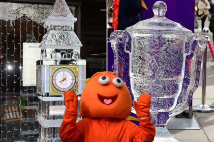 Pictures: They are so cool! Sculptures revealed as York Ice Trail gets underway