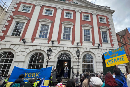 National guide to hosting Ukrainian refugees has been developed in York