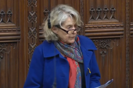 Baroness McIntosh of Pickering calls for phone ban to apply to bikes and e-scooters after near miss