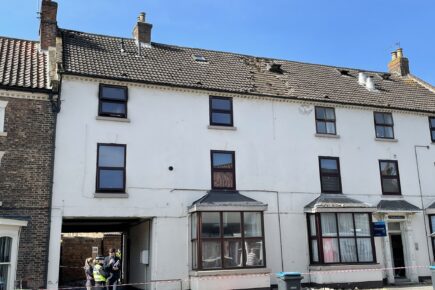 Investigation underway after fire which left one person in hospital with burns