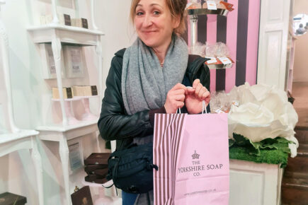 ‘From one Yorkshire soap to another!’ Emmerdale star drops in to York shop