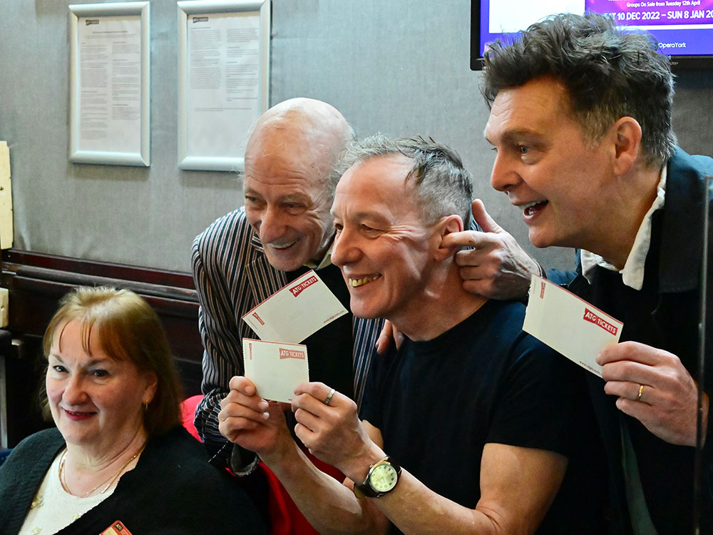 Watch: Berwick promises ‘a laughter spectacular’ as the gang launch their 2022 panto