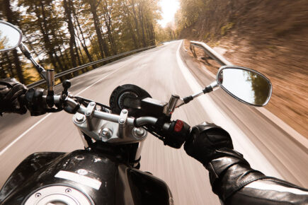 Banned: Biker caught doing 123mph on road near York