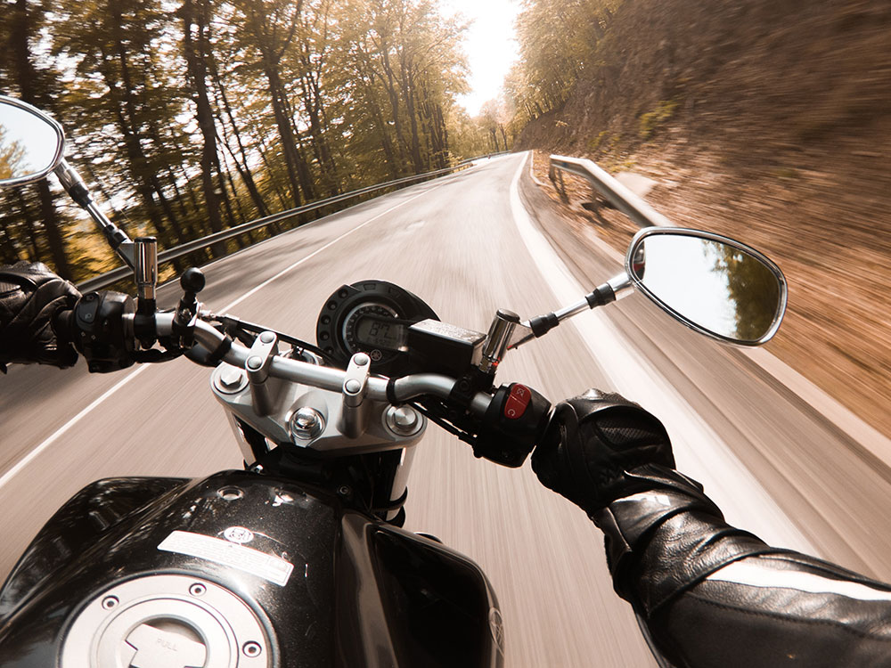 Banned: Biker caught doing 123mph on road near York