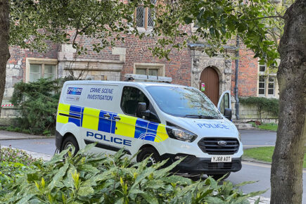 Police seal off historic York building amid signs of violence