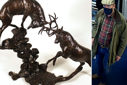 Valuable statue stolen from York art gallery – Police issue CCTV