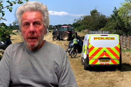 ‘Like a horror movie’: Pensioner jailed for knifing farmer who ran over cat