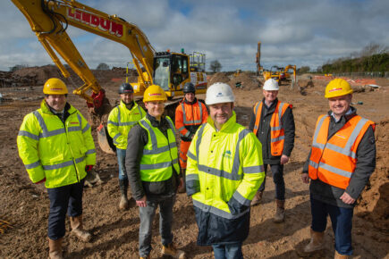Work underway on major parcel distribution centre in York which will deliver 125 jobs