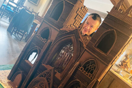 ‘A masterpiece!’ York Minster recreated in chocolate – and it will star on TV this week