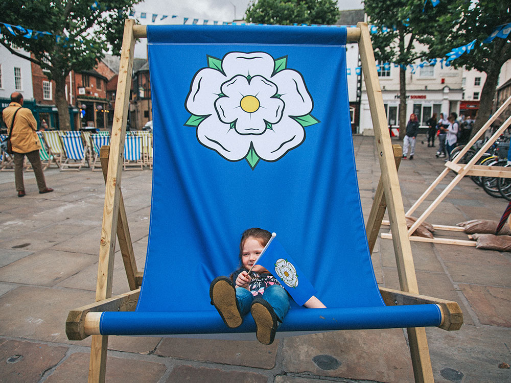 A giant deckchair trail is coming to York this month