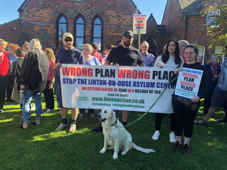 “Devastated” villagers prepare for new battle over Linton-on-Ouse asylum centre plan