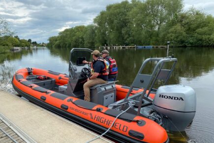 New York Rescue Boat tested on the River Ouse