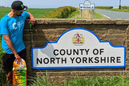 Skateboarder plans 100 mile ride to raise cash for cancer research