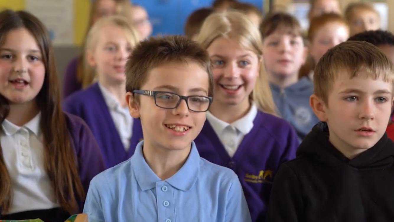 Video: Children join in the ‘Sing a Song of Selby’ event