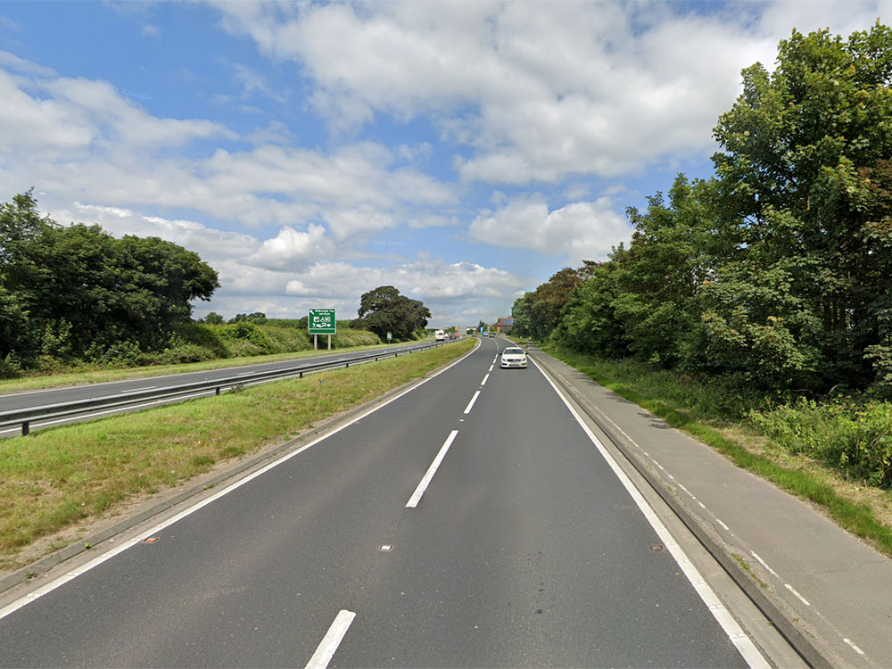 Emergency services called to A64 crash near York