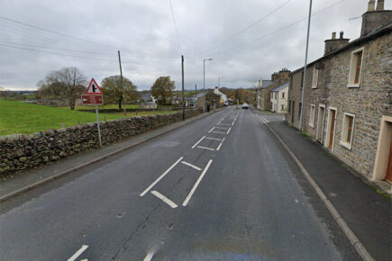 Man suffers head injuries after car crashes into stone wall in the Dales