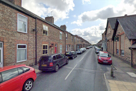 Man arrested after car hits ambulance and crashes into two parked vehicles in York